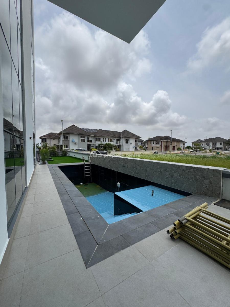 Amazing 5 Bedroom Duplex with a Bq, Elevator,pool,cinema, Osapa, Lekki, Lagos, House for Sale