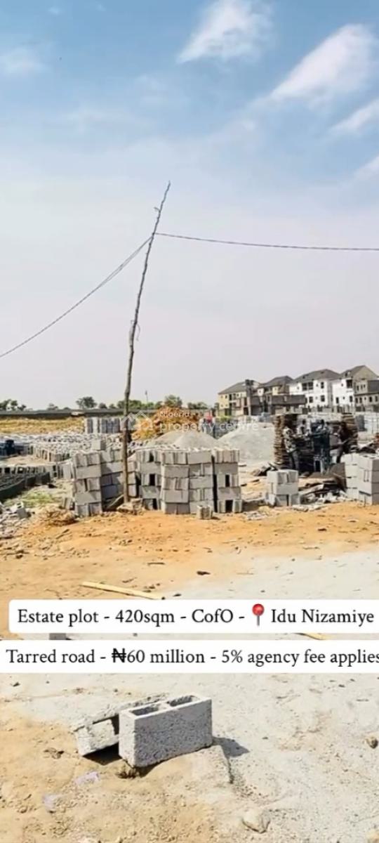 a Plot of Land Measuring 420sqms, Karmo-idu Abuja. ( Video  The Land Is Attached), Karmo, Abuja, Residential Land for Sale