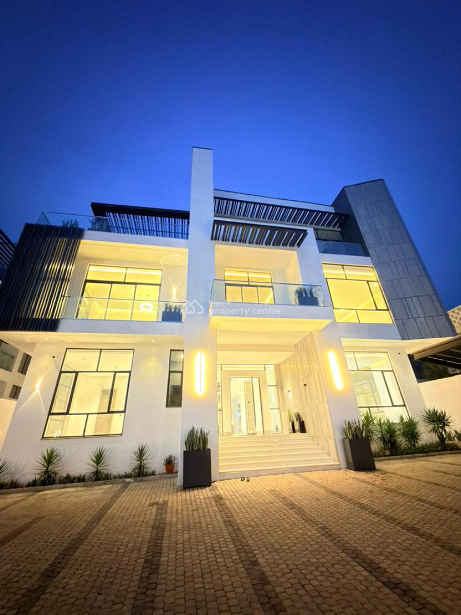 8bedrooms Mansion with 2rooms Bq, Main, Asokoro District, Abuja, Detached Duplex for Sale