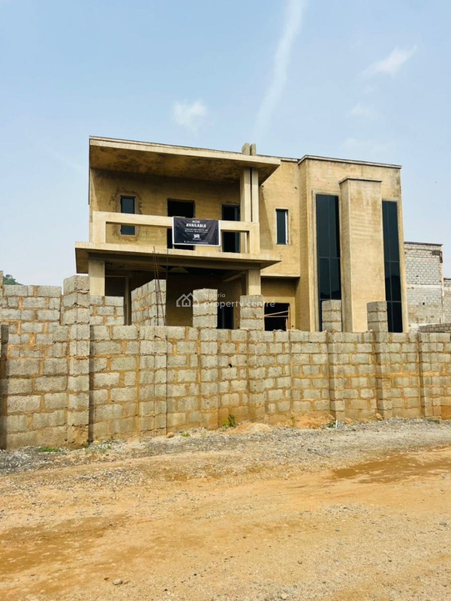 Solid, Well Built 5 Bedroom (pre-finished) Fully Detached Duplex, Katampe Extension, Katampe, Abuja, Detached Duplex for Sale