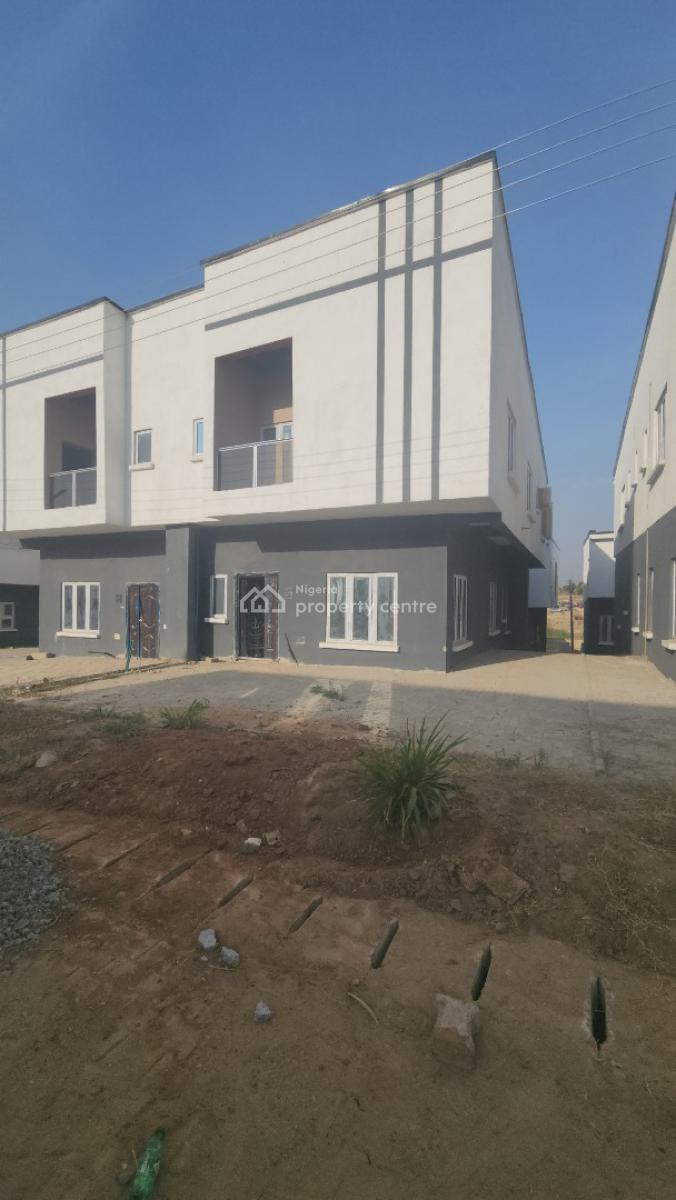 Pre-finished 4 Bedroom Semi-detached Duplex on One Suspended Floor, Opposite Games Village, Kaura, Abuja, Semi-detached Duplex for Sale