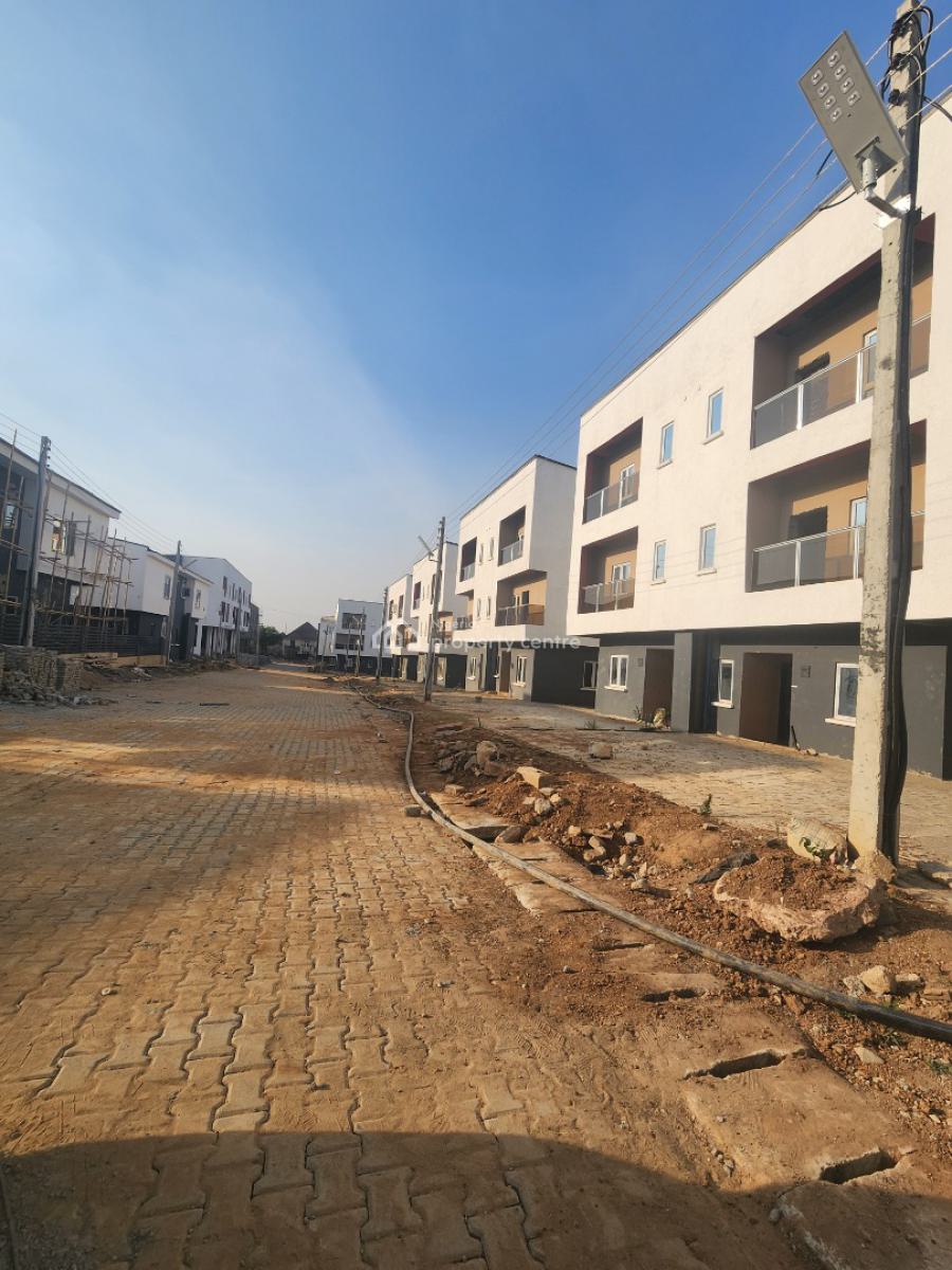 Pre-finished 4 Bedroom Semi-detached Duplex on One Suspended Floor, Opposite Games Village, Kaura, Abuja, Semi-detached Duplex for Sale