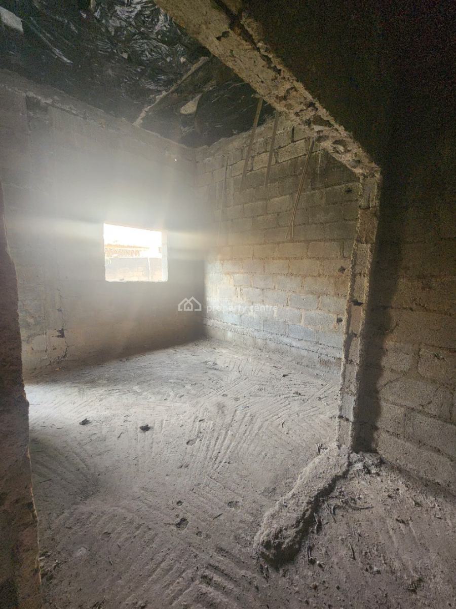 10 Bedroom Fully Detached Duplex (carcass), Behind Total Filling Station, Kurudu, Abuja, Detached Duplex for Sale