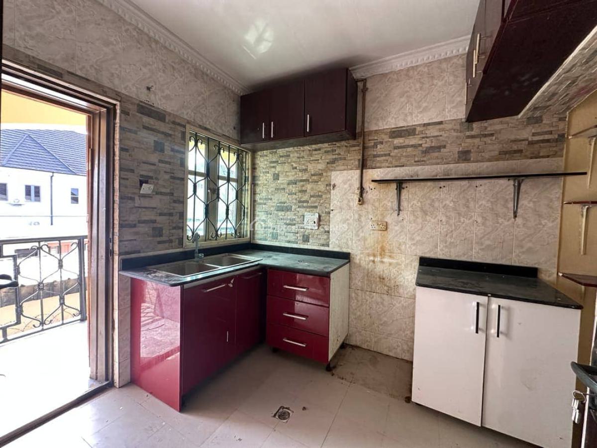 Spacious 3 Bedroom Flat Apartment, Sangotedo, Ajah, Lagos, Flat / Apartment for Rent