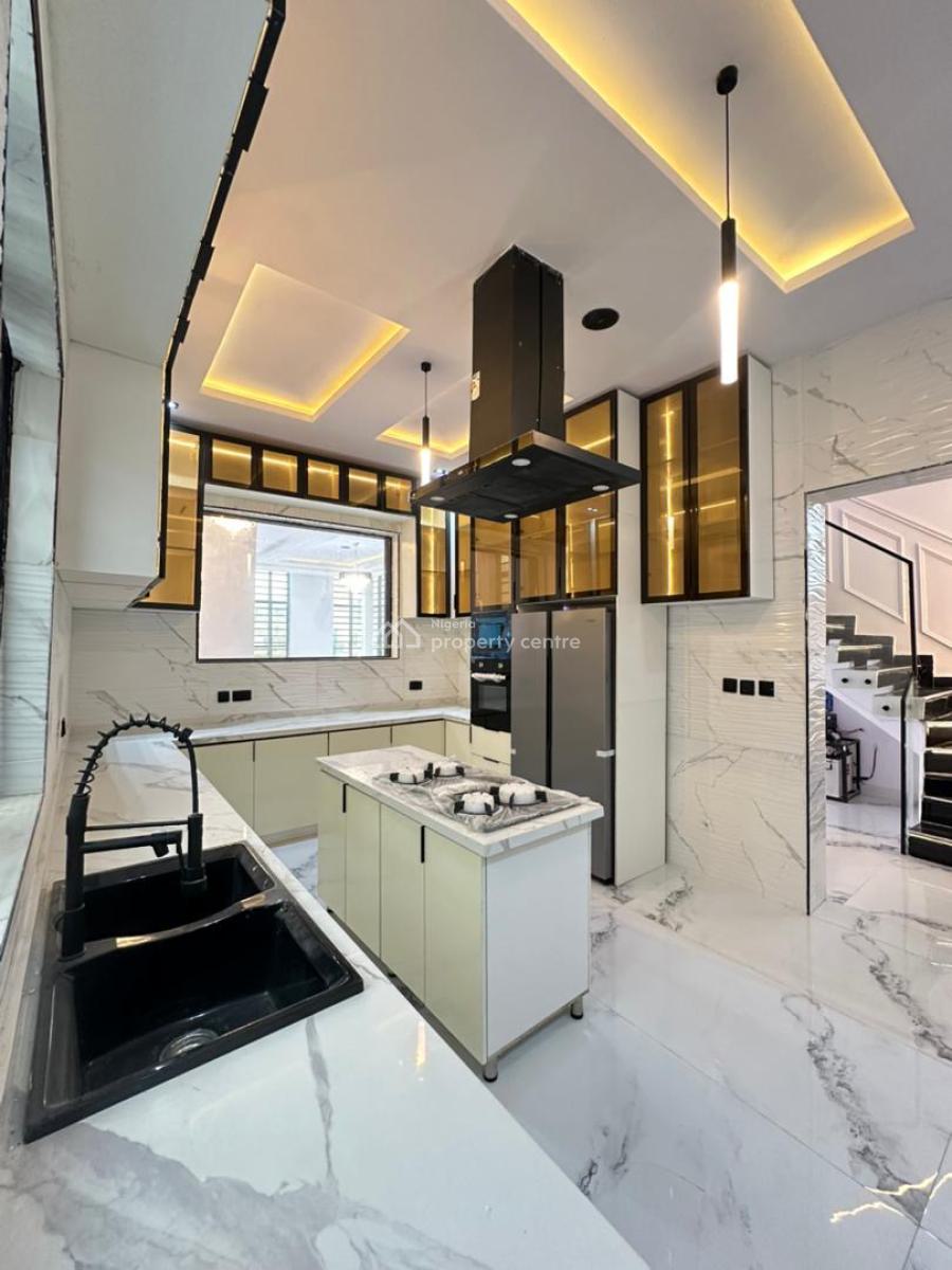 Magnificent 5 Bedroom Detached Duplex with a Pool, Cinema,open Rooftop, Ikota, Lekki, Lagos, Detached Duplex for Sale