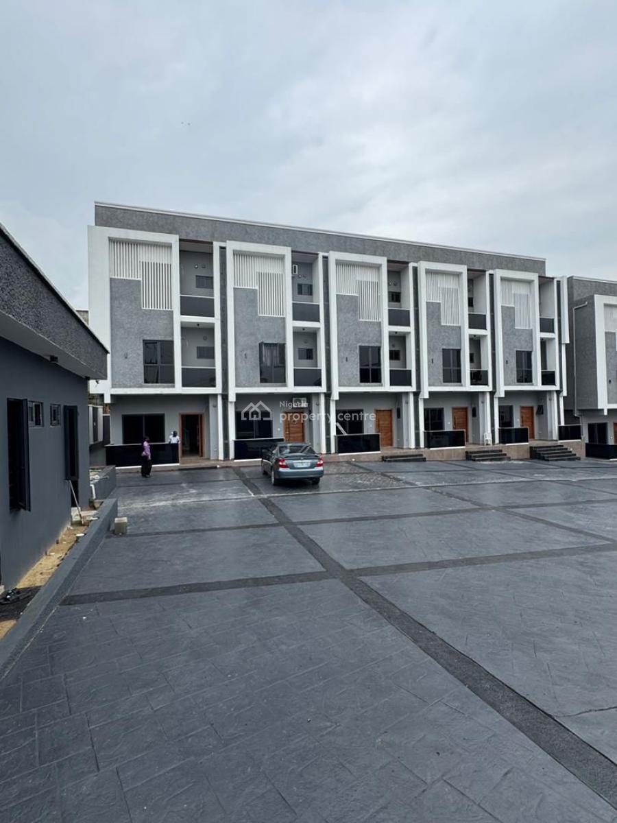 Newly Built 4 Bedroom Terrace Duplex with Bq, Gra Phase 2, Magodo, Lagos, Terraced Duplex for Sale