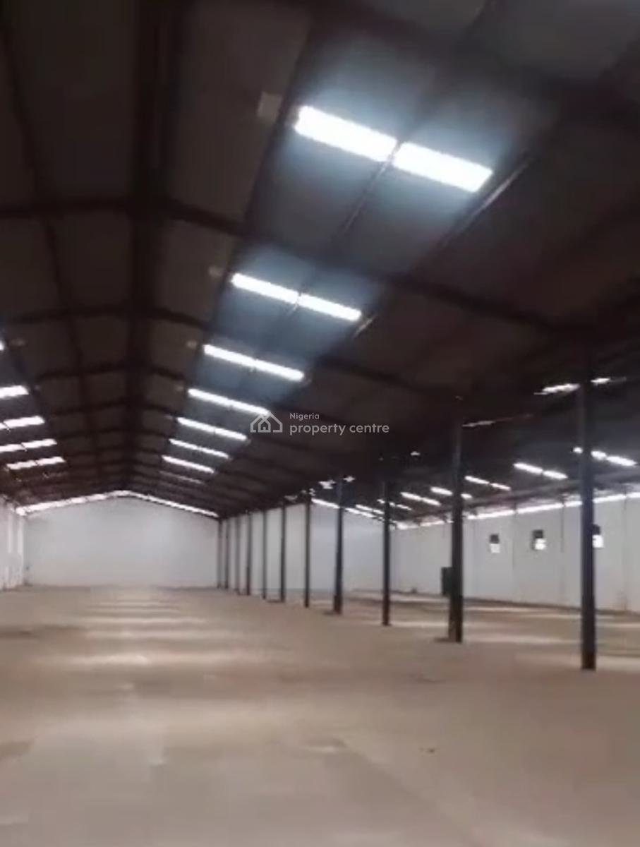 2 Bay Warehouse Measuring 3400sqm Covered, on 4600sqm of Land at  Ajao, Ajao Estate, Off Intl Airport Road, Isolo, Lagos., Isolo, Lagos, Warehouse for Sale