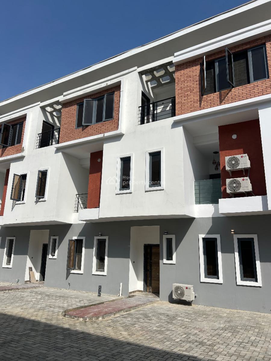 Newly Built Four Bedroom Terrace Duplex, Camdem Court, Lekki Phase 1, Lekki, Lagos, Terraced Duplex for Sale