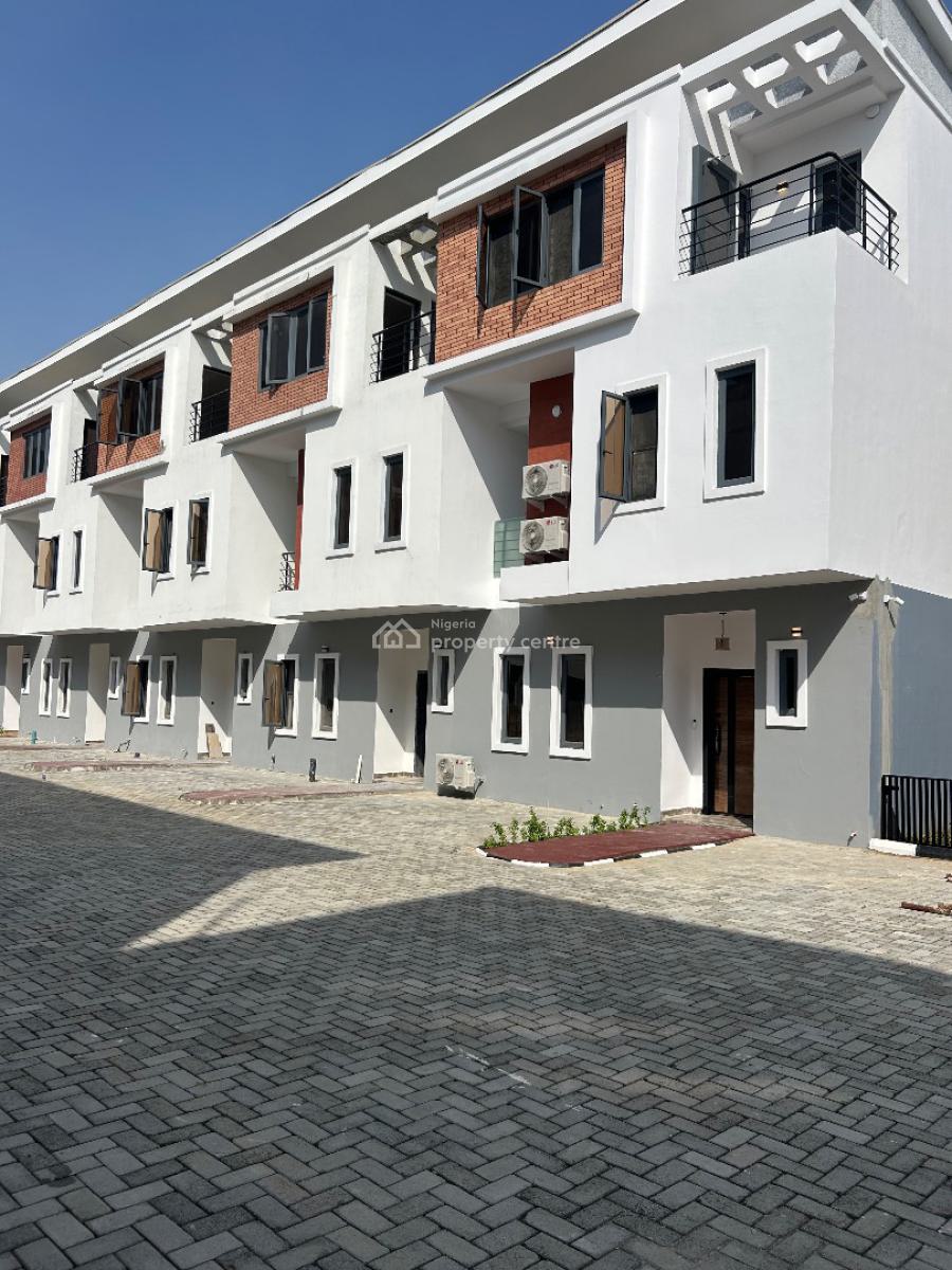 Newly Built Four Bedroom Terrace Duplex, Camdem Court, Lekki Phase 1, Lekki, Lagos, Terraced Duplex for Sale