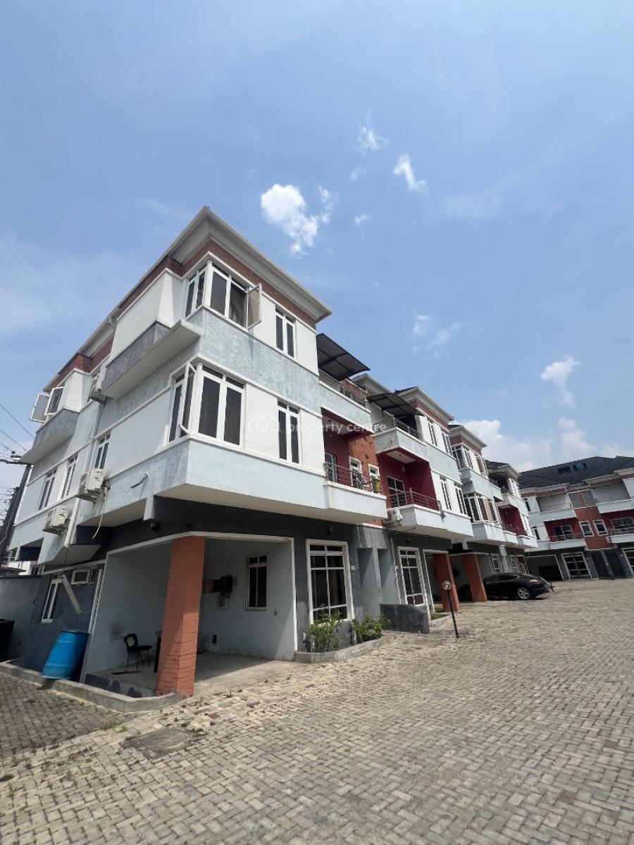 Tastefully Built 4bedroom Terrace Duplex with Bq, Ikota, Lekki, Lagos, Terraced Duplex for Rent