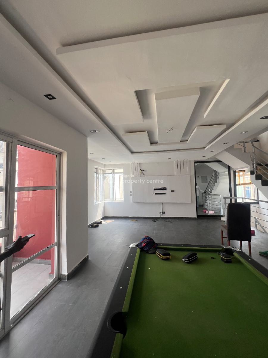 Tastefully Built 4bedroom Terrace Duplex with Bq, Ikota, Lekki, Lagos, Terraced Duplex for Rent