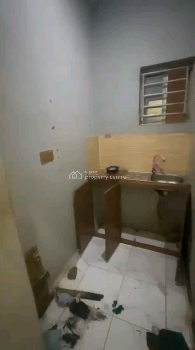 a Relatively New and Decent Roomself Contain, Upstairs, Off Market Street, Shomolu, Lagos, Self Contain (single Rooms) for Rent