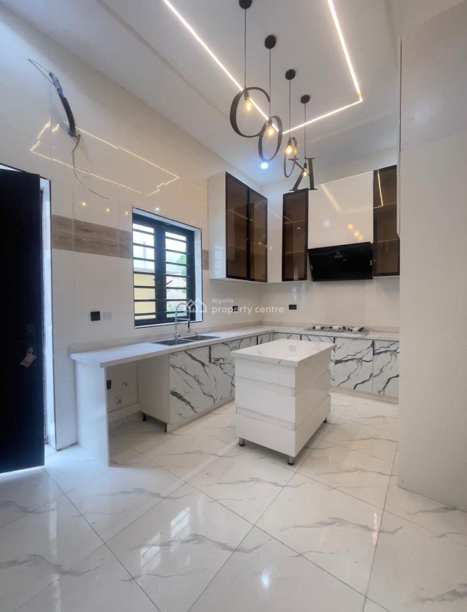 Beautiful 4 Bedroom Fully Detached Duplex with Bq, Ajah, Lagos, Detached Duplex for Sale