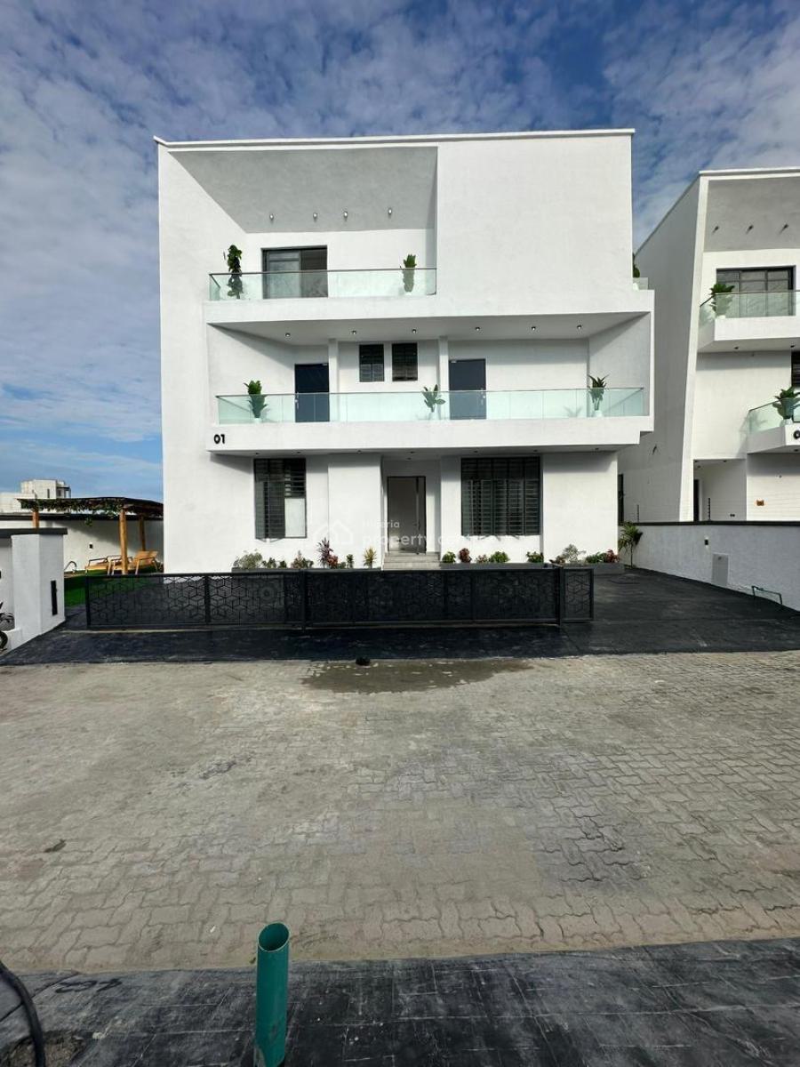 Exquisitely Detailed 6 Bedroom Fully Detached Automated Home, Chevron, Lekki, Lagos, Detached Duplex for Sale