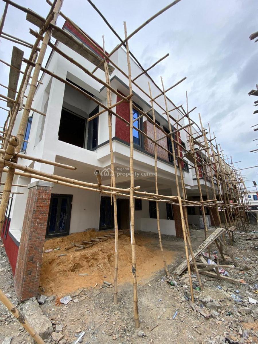 Newly Built Modern 4-bedroom Terrace Duplex with Boys Quarters, Orchid, Lekki, Lagos, Terraced Duplex for Sale