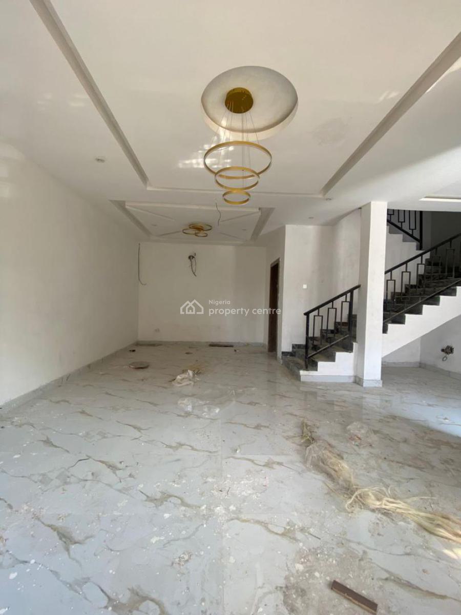 Newly Built 4 Bedroom Terrace Plus a Bq on 2 Floors, Lekki Phase 1, Lekki, Lagos, Terraced Duplex for Rent