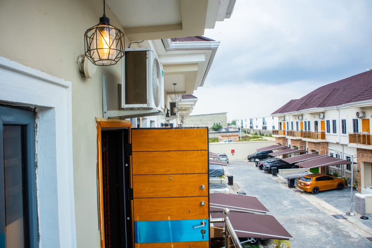 Fully Furnished & Serviced Luxury 2bedrooms Terrace Duplex with Bq, Metro Homes Estate, After Abraham Adesanya Traffic Light, Ajah, Lagos, Terraced Duplex for Rent