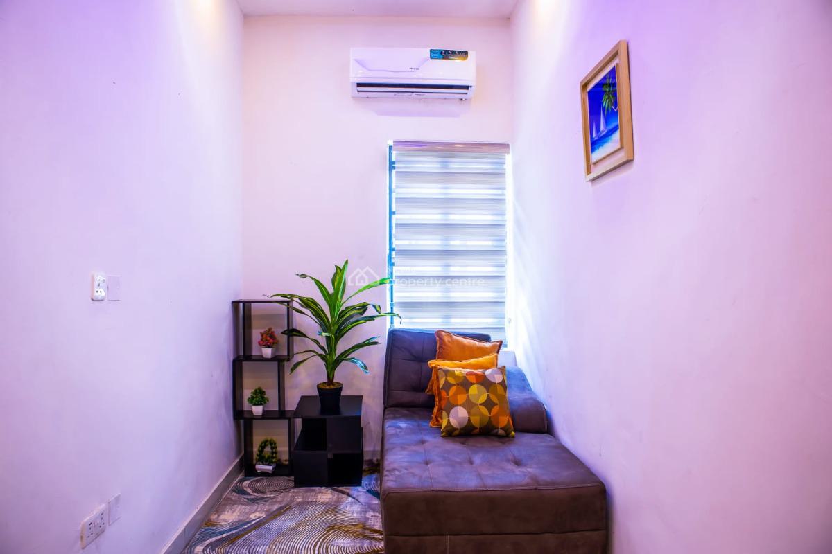 Fully Furnished & Serviced Luxury 2bedrooms Terrace Duplex with Bq, Metro Homes Estate, After Abraham Adesanya Traffic Light, Ajah, Lagos, Terraced Duplex for Rent