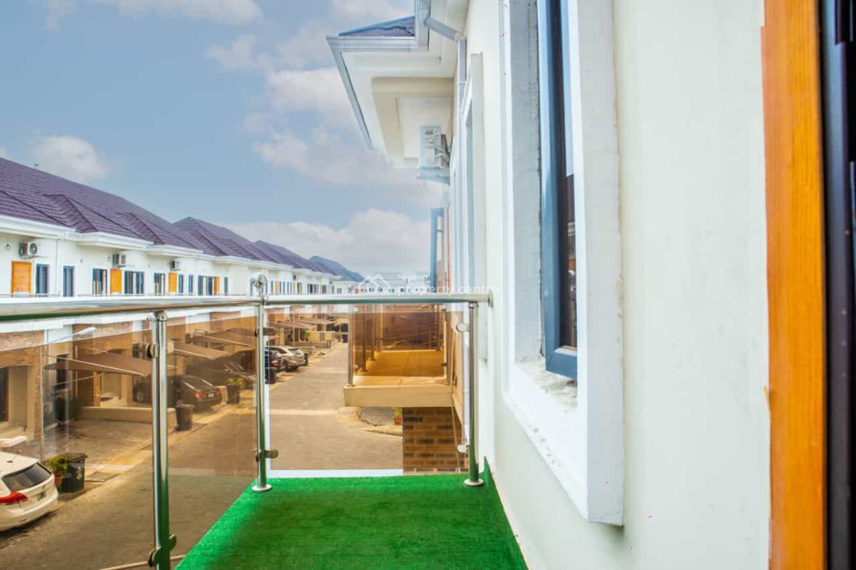 Fully Furnished & Serviced Luxury 2bedrooms Terrace Duplex with Bq, Metro Homes Estate, After Abraham Adesanya Traffic Light, Ajah, Lagos, Terraced Duplex for Rent