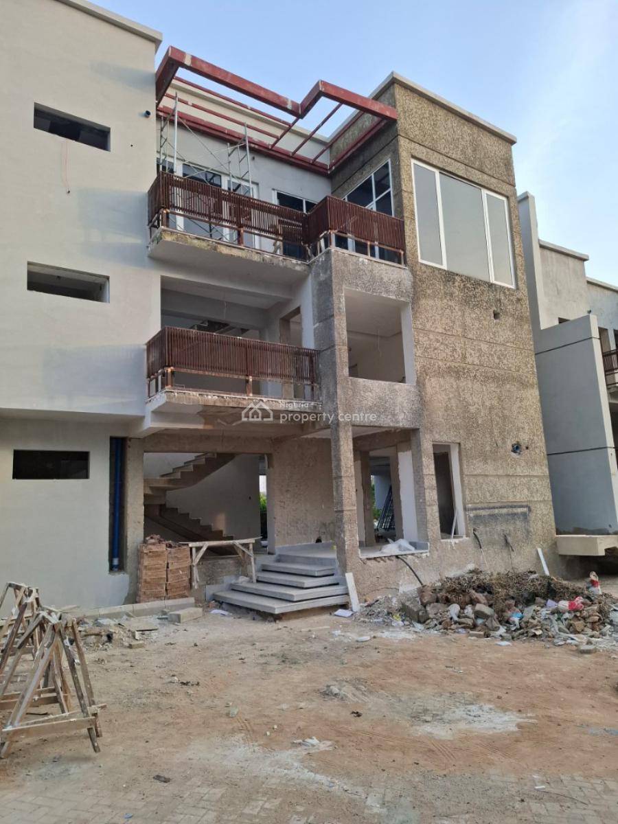 Semi Detached Duplex with Five Bedrooms and a Two Room Basement Availa, Maitama District, Abuja, House for Sale