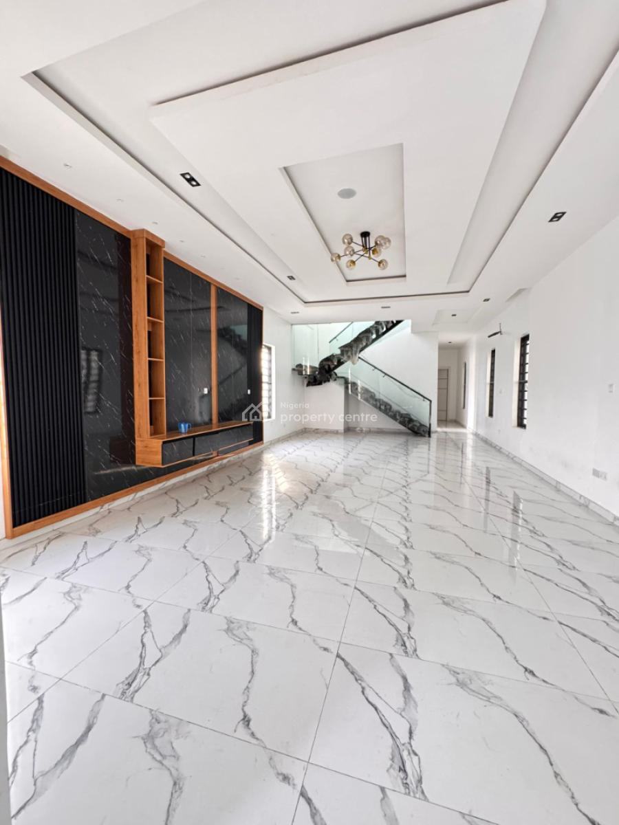 Luxurious Four-bedroom Detached Duplex Featuring a Bq and a Swimming P, Chevron Toll Gate, Orchid, Lekki, Lekki, Lagos, Detached Duplex for Sale