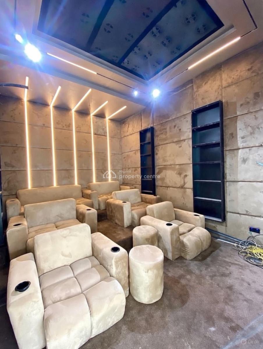 Massive 5 Bedroom Detached Duplex with Pool,cinema,gym and Bq, Osapa London, Osapa, Lekki, Lagos, Detached Duplex for Sale
