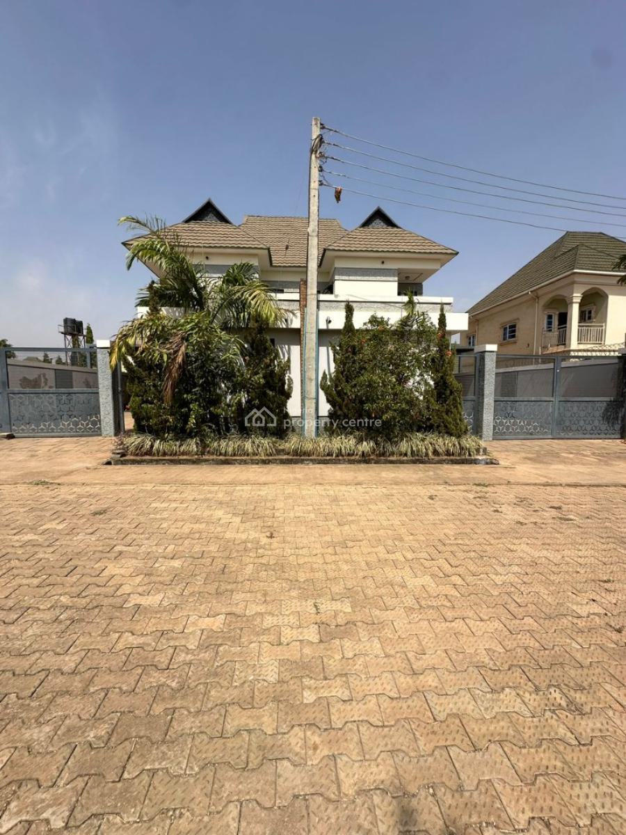 Nice 3 Bedrooms Gated  Semidetached Duplex with 1 Room Apartment Bq, Life Camp, Abuja, Semi-detached Duplex for Sale