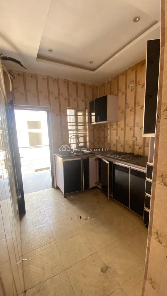 Newly Built  Upstairs 3bedroom Flat, Secure Gated Estate By Blenco Supermarket Before Shop Rite, Sangotedo, Ajah, Lagos, Flat / Apartment for Rent