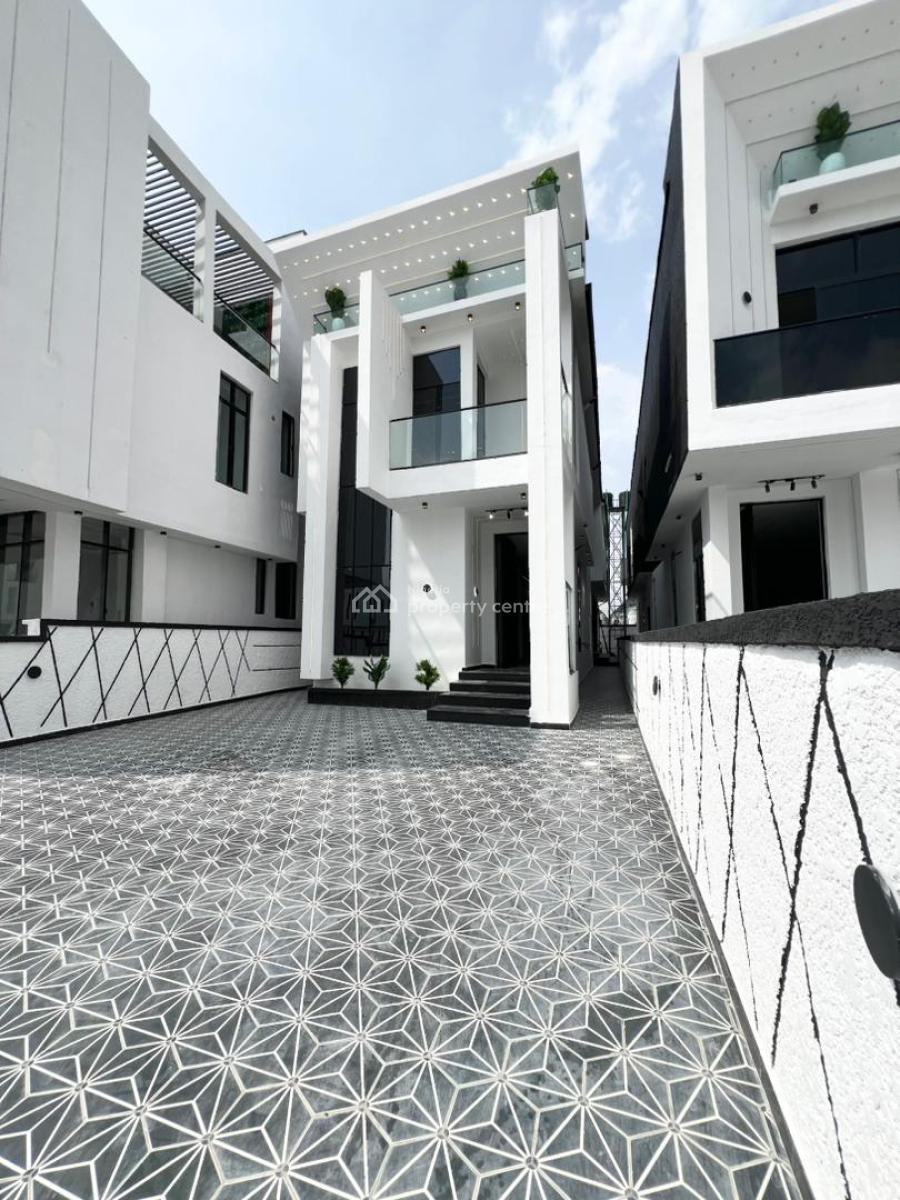 Luxury 5bedroom Fully Detached Duplex with Bq, Pool in a Secure Estate, Chevron, Lekki, Lagos, Detached Duplex for Sale