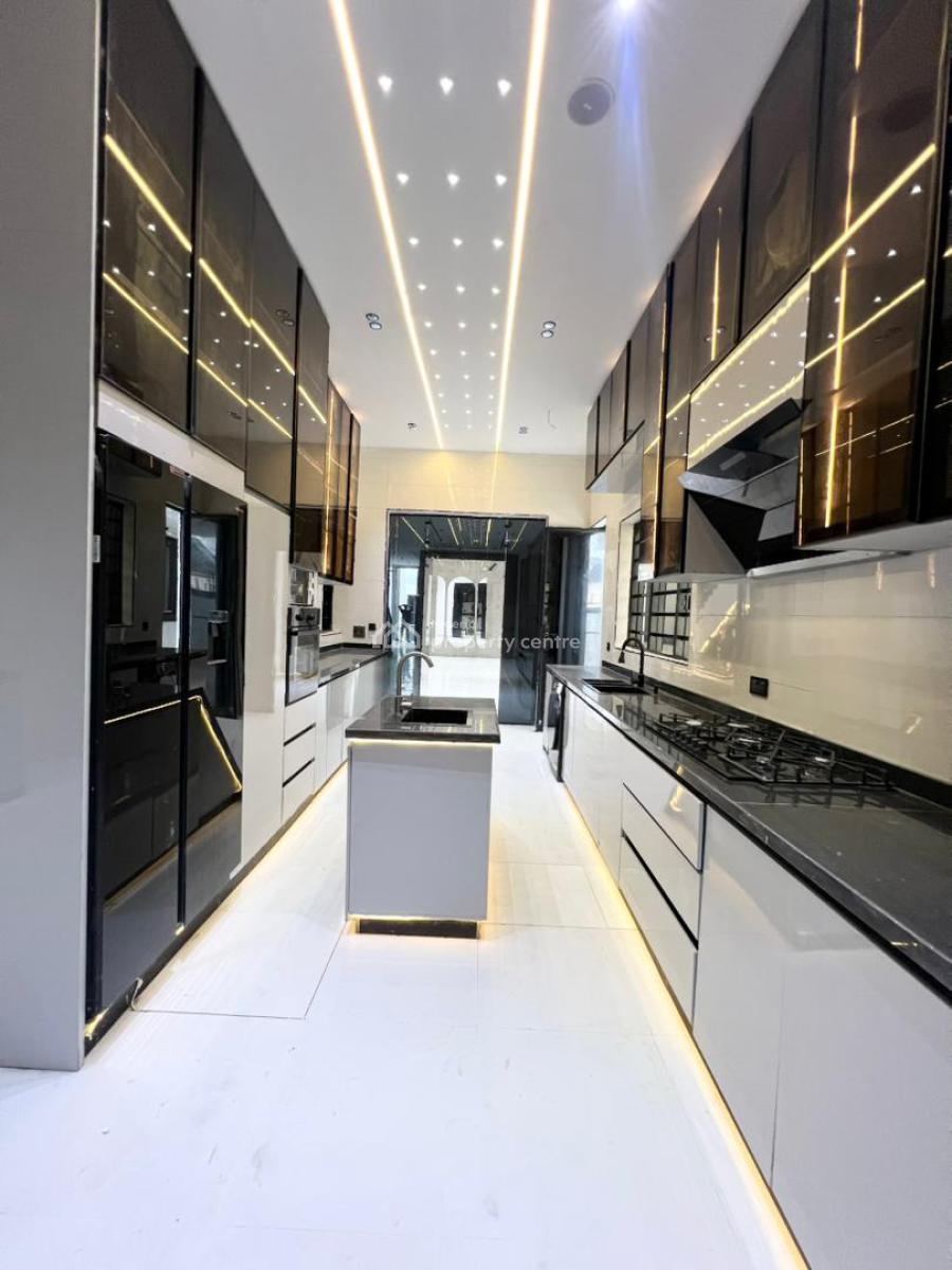 Luxury 5bedroom Fully Detached Duplex with Bq, Pool in a Secure Estate, Chevron, Lekki, Lagos, Detached Duplex for Sale