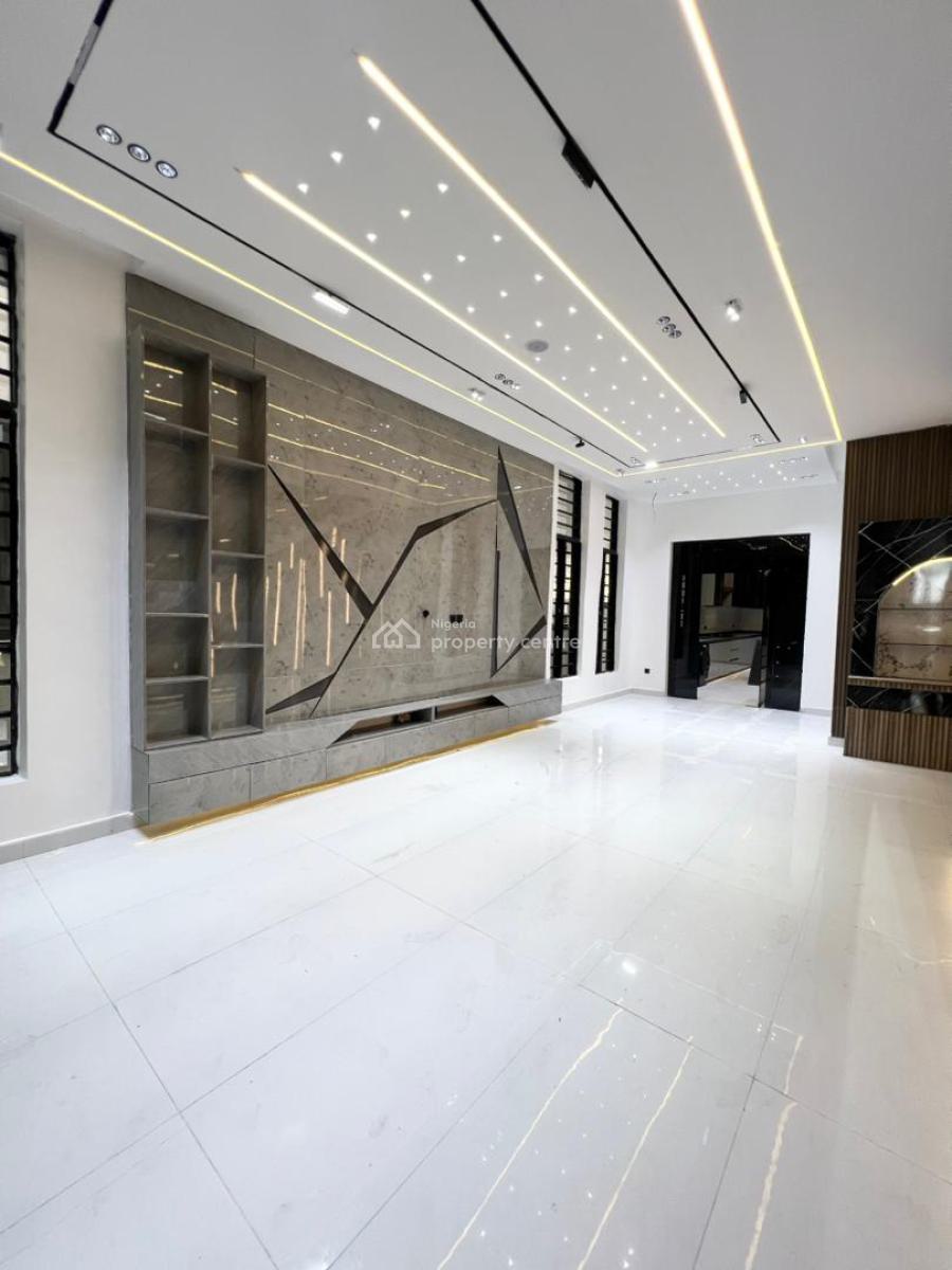 Luxury 5bedroom Fully Detached Duplex with Bq, Pool in a Secure Estate, Chevron, Lekki, Lagos, Detached Duplex for Sale