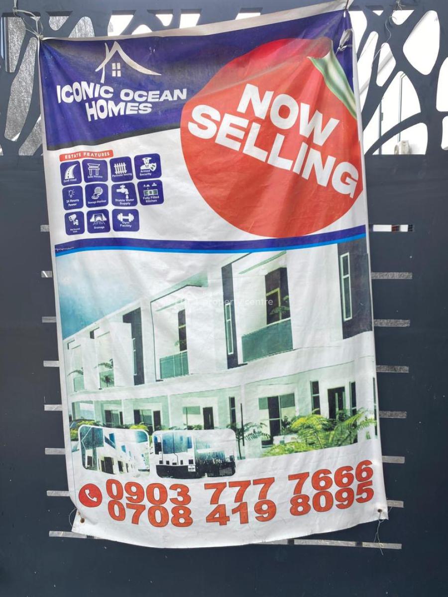 Elegant 4 Bedroom Terrace Duplex in a Secure Estate, Ikota, Lekki, Lagos, Flat / Apartment for Sale