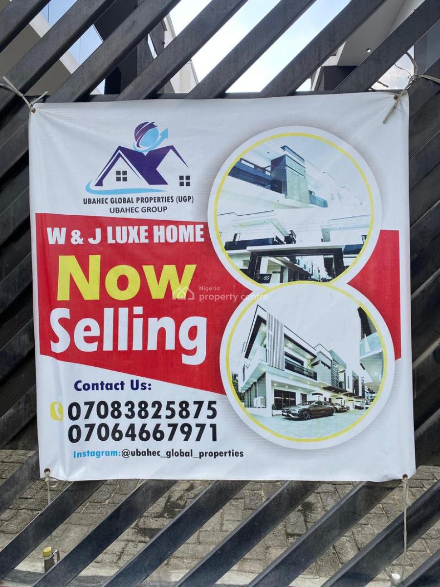 Modern 3 Bedroom Terrace + Bq, Ikota, Lekki, Lagos, Flat / Apartment for Sale