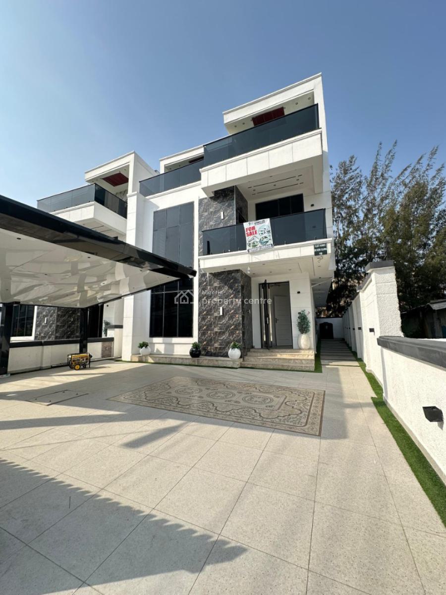 Aesthetic Pleasing Luxury 5 Bedroom Detached Duplex with a Pool, Lekki County, Lekki, Lagos, House for Sale