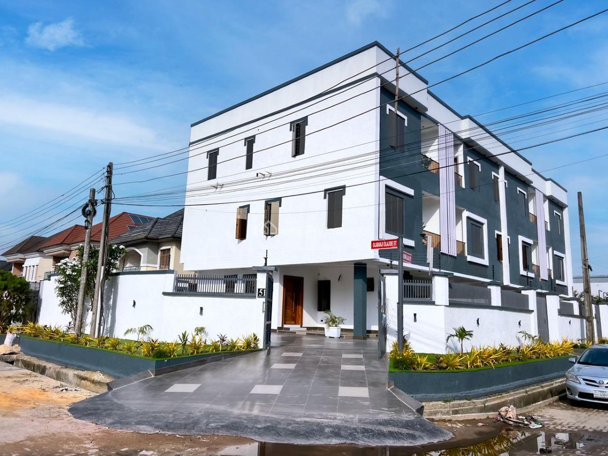 4-bedroom (corner Piece) Terrace House., Lekki Phase 1, Lekki, Lagos, Terraced Duplex for Sale