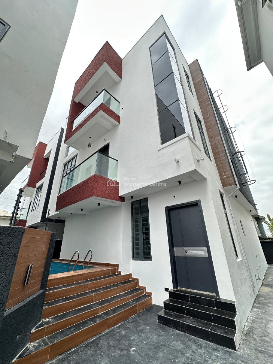 Luxury 5 Bedroom Fully Detached Duplex with Bq and Swimming Pool, Lekki Phase 1, Lekki, Lagos, Detached Duplex for Sale