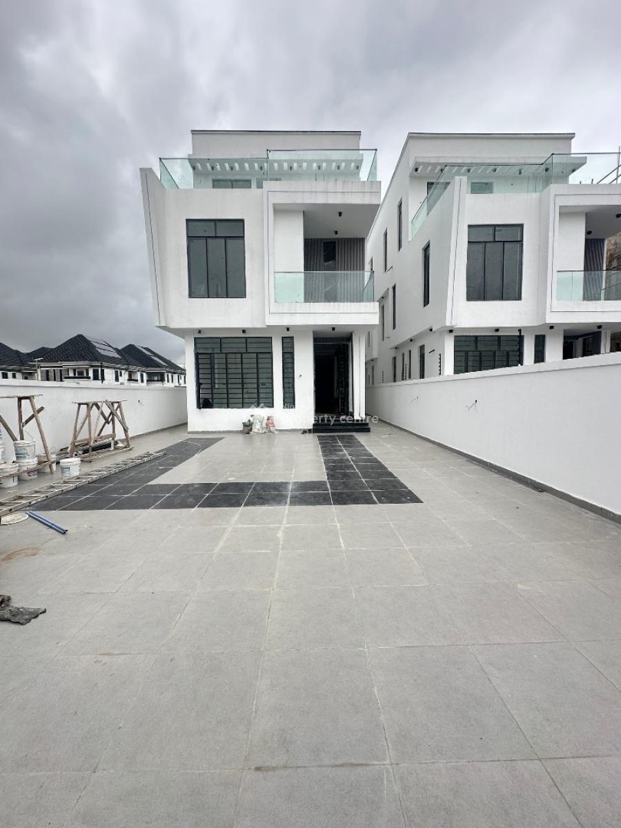 5 Bedroom Fully Detached with Bq, Rooftop Terrace, Pool and Cinema, Lekki Phase 1, Lekki, Lagos, Flat / Apartment for Sale