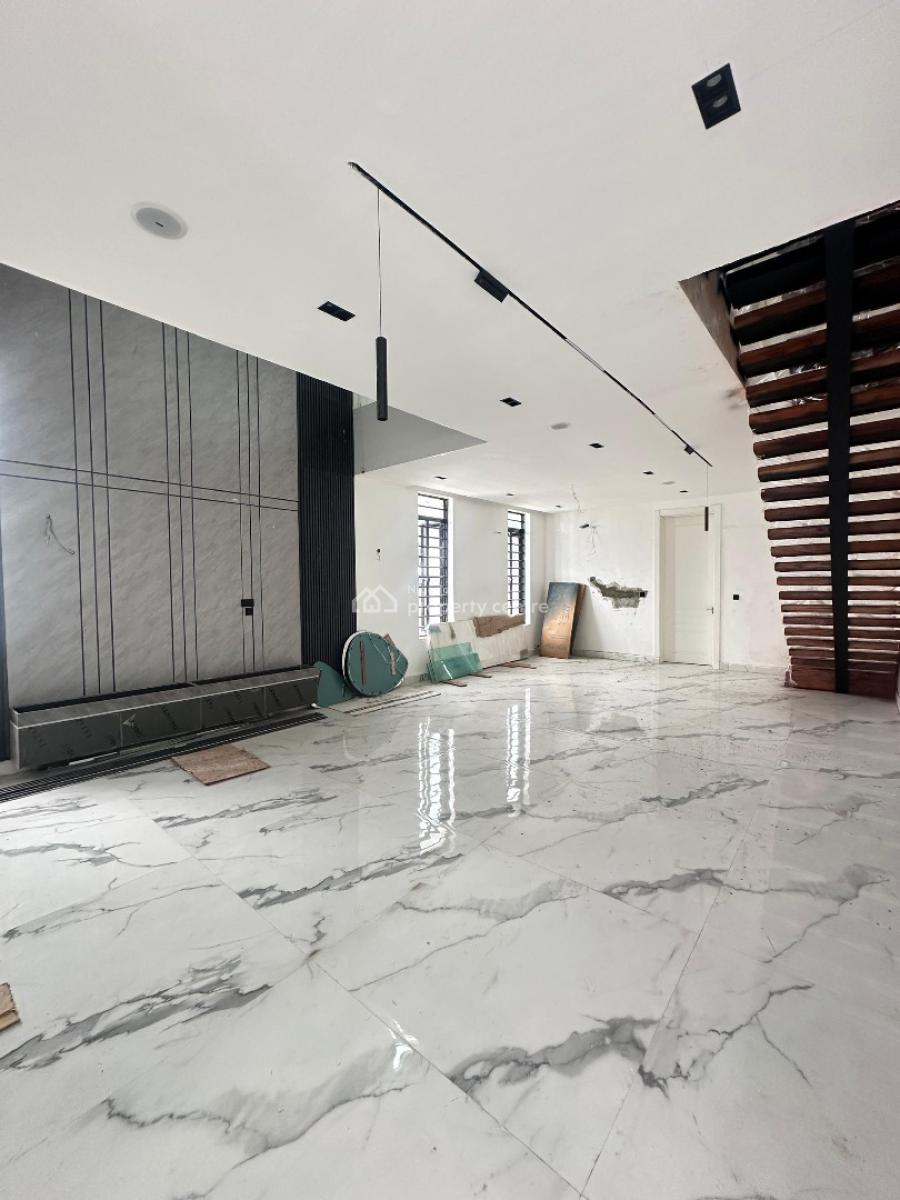 5 Bedroom Fully Detached with Bq, Rooftop Terrace, Pool and Cinema, Lekki Phase 1, Lekki, Lagos, Flat / Apartment for Sale