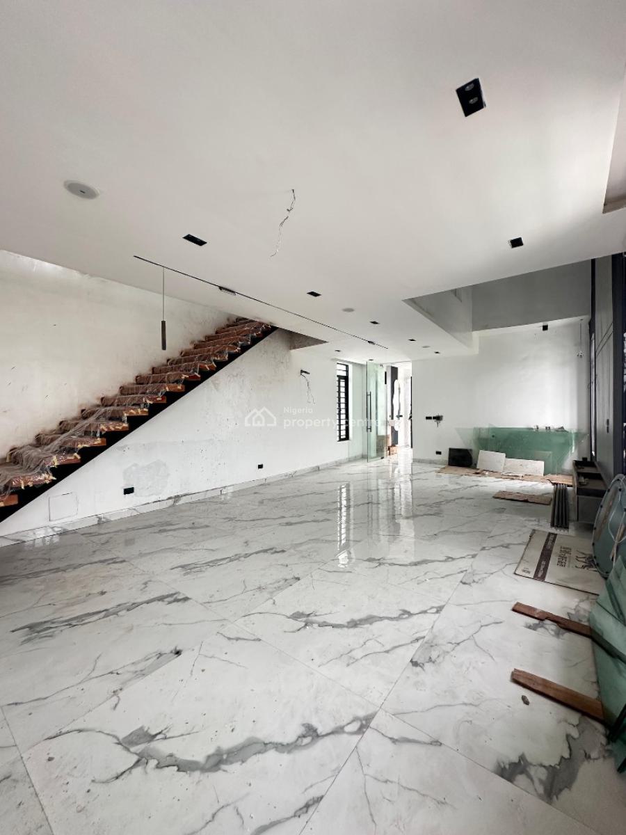 5 Bedroom Fully Detached with Bq, Rooftop Terrace, Pool and Cinema, Lekki Phase 1, Lekki, Lagos, Flat / Apartment for Sale