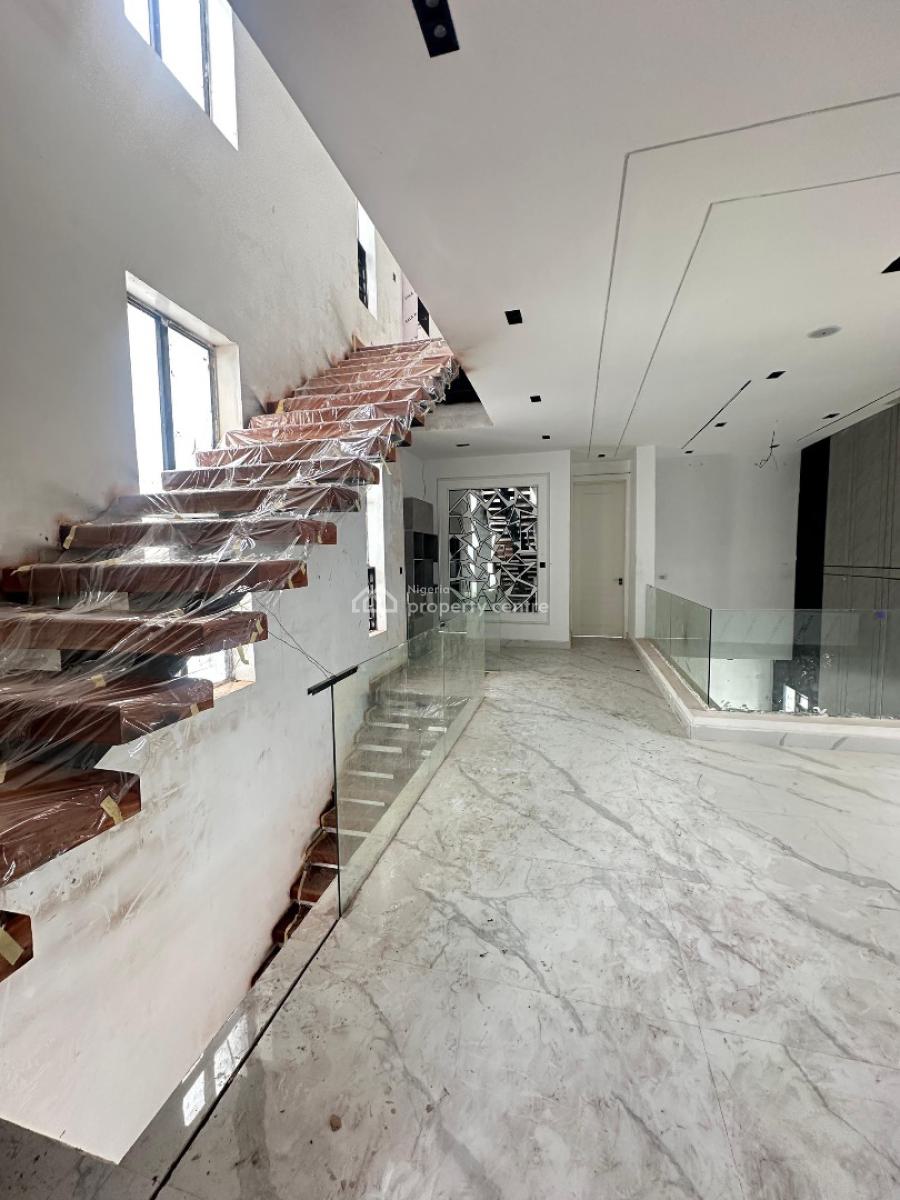 5 Bedroom Fully Detached with Bq, Rooftop Terrace, Pool and Cinema, Lekki Phase 1, Lekki, Lagos, Flat / Apartment for Sale