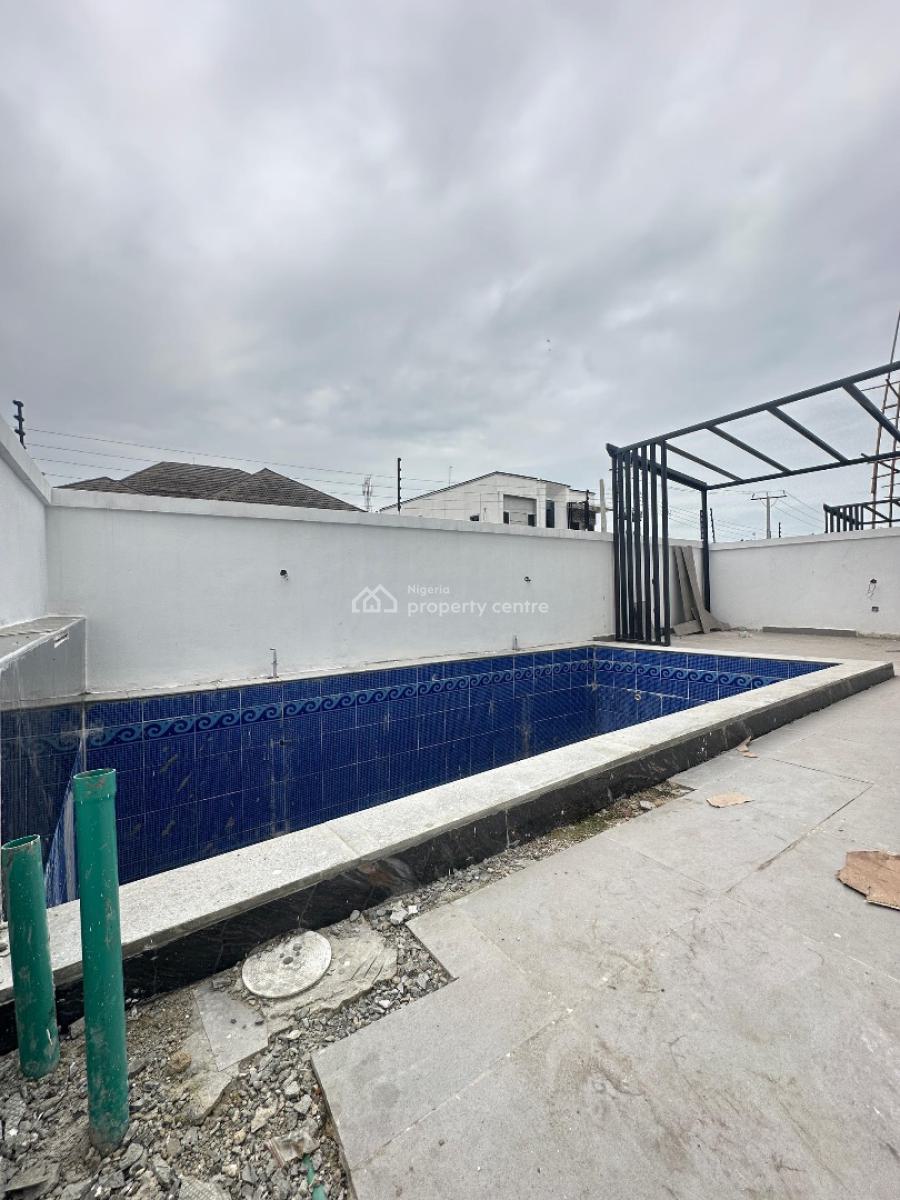 5 Bedroom Fully Detached with Bq, Rooftop Terrace, Pool and Cinema, Lekki Phase 1, Lekki, Lagos, Flat / Apartment for Sale
