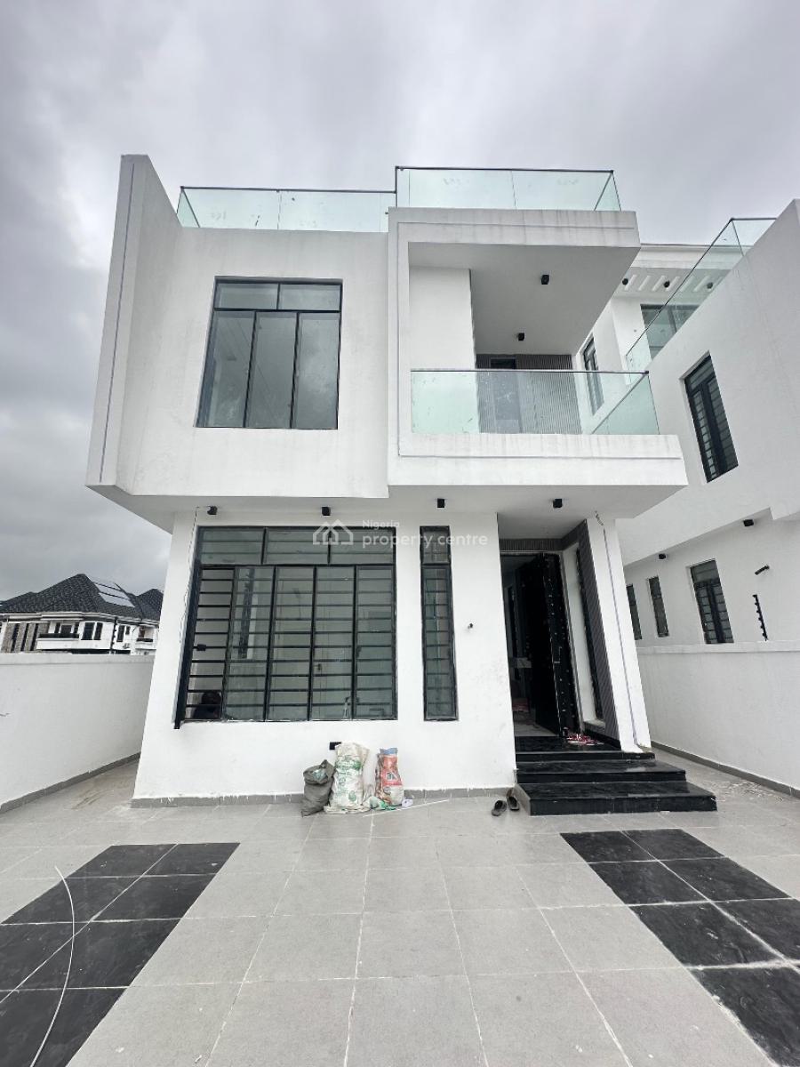 5 Bedroom Fully Detached with Bq, Rooftop Terrace, Pool and Cinema, Lekki Phase 1, Lekki, Lagos, Flat / Apartment for Sale