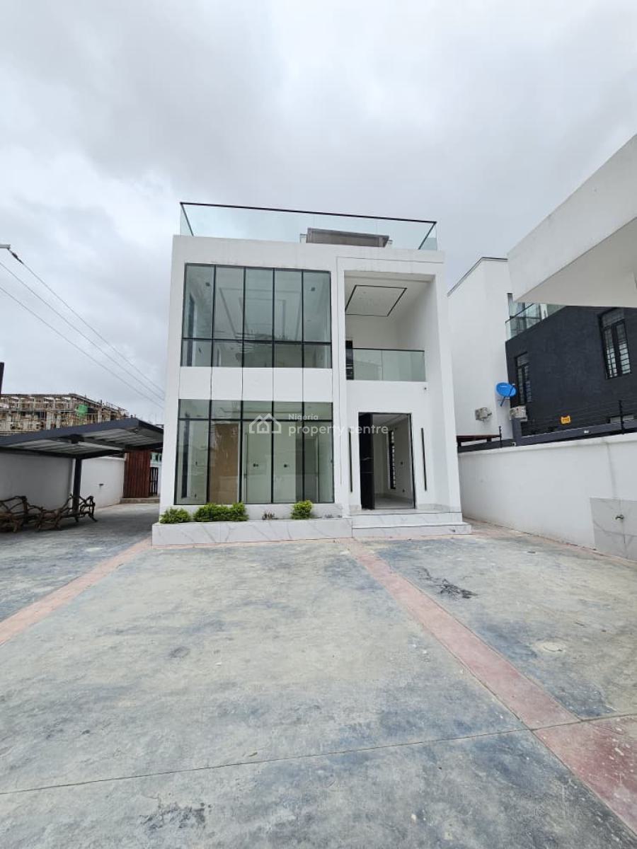 Contemporary Spacious 5 Bedroom Fully Detached Duplex with Bq, Lekki Phase 1, Lekki, Lagos, House for Sale