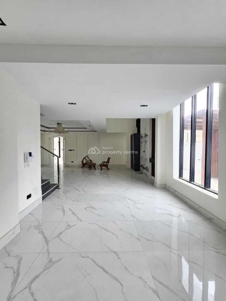 Contemporary Spacious 5 Bedroom Fully Detached Duplex with Bq, Lekki Phase 1, Lekki, Lagos, House for Sale