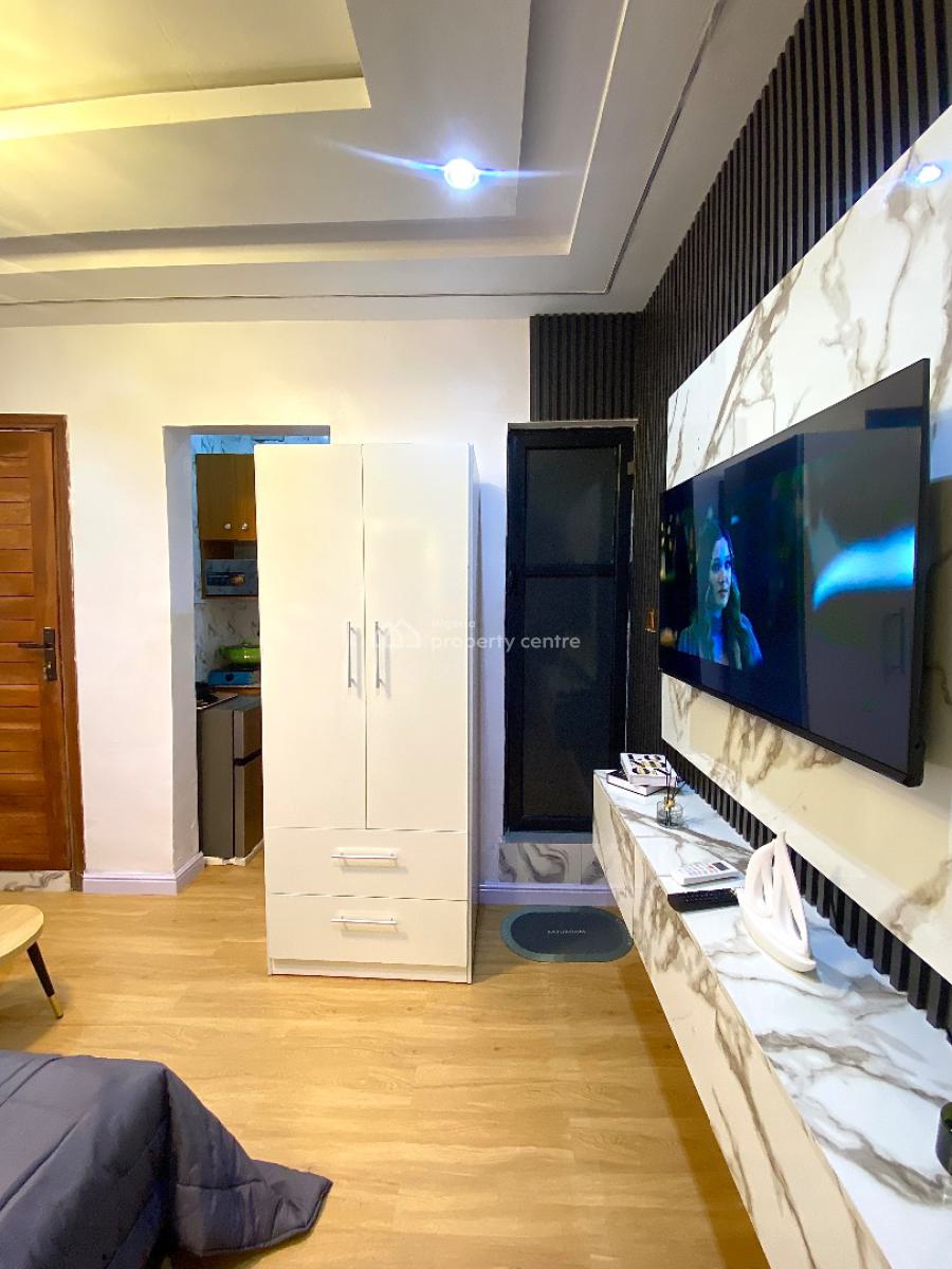 Affordable Studio Apartment with High Speed Internet, Shomolu, Lagos, Flat / Apartment Short Let