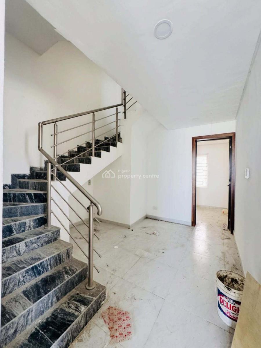 Luxury 5 Bedroom Semi-detached House with Bq, Twin Lake Estate, Lekki, Lagos, Semi-detached Duplex for Rent