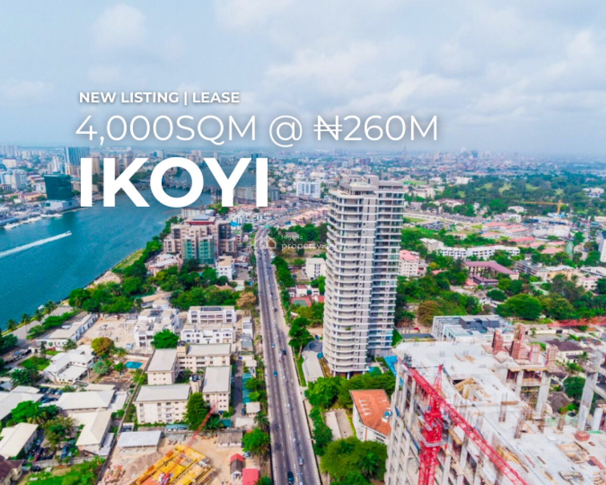 Prime 4,000 Sqm Land, Ikoyi, Lagos, Mixed-use Land for Rent