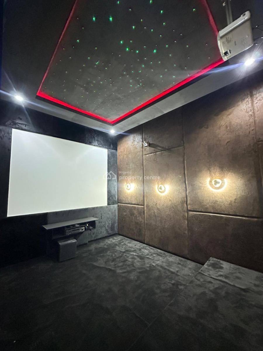 Newly Built 5 Bedroom  with  Swimming Pool, Cinema and Open Rooftop, Lekki County, Lekki Phase 1, Lekki, Lagos, Detached Duplex for Sale