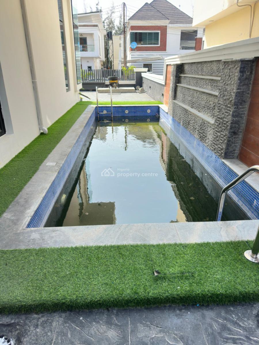 Newly Built 5 Bedroom  with  Swimming Pool, Cinema and Open Rooftop, Lekki County, Lekki Phase 1, Lekki, Lagos, Detached Duplex for Sale