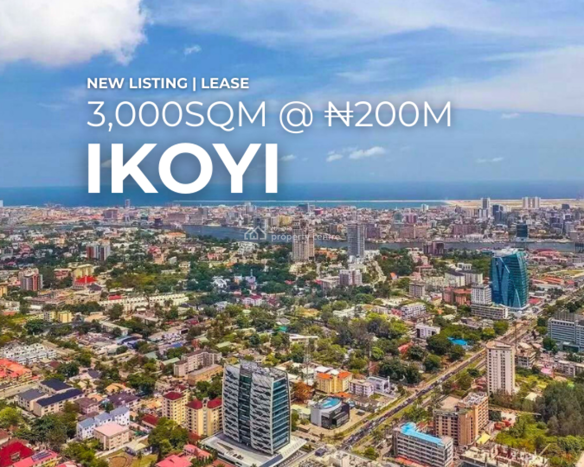 3000 Sqm Land with Existing Structure, Off Kingsway Road, Old Ikoyi, Ikoyi, Lagos, Mixed-use Land for Rent